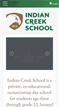 Mobile Screenshot of indiancreekschool.org